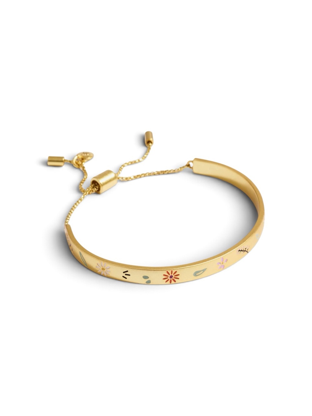Madewell Flower Bouquet Slider Bracelet